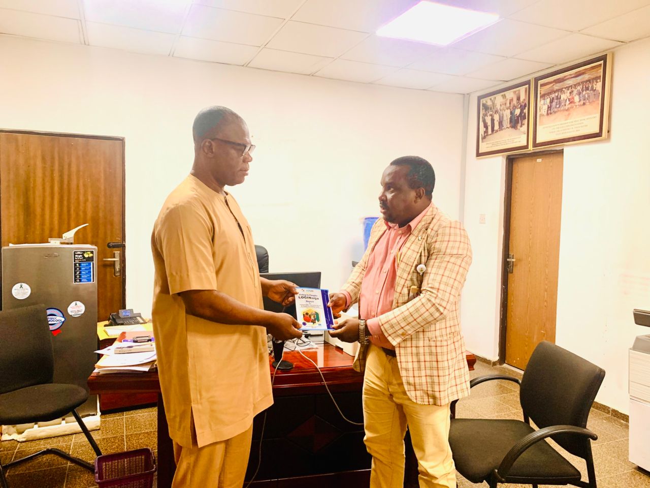 LOGINaija Report Presented to FOI Director